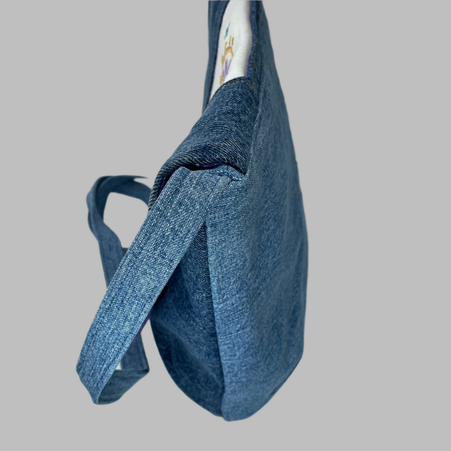 Crossbody Purse Hand Embroidered Dove