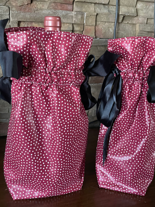 "Bow"tiful Wine Bag Large