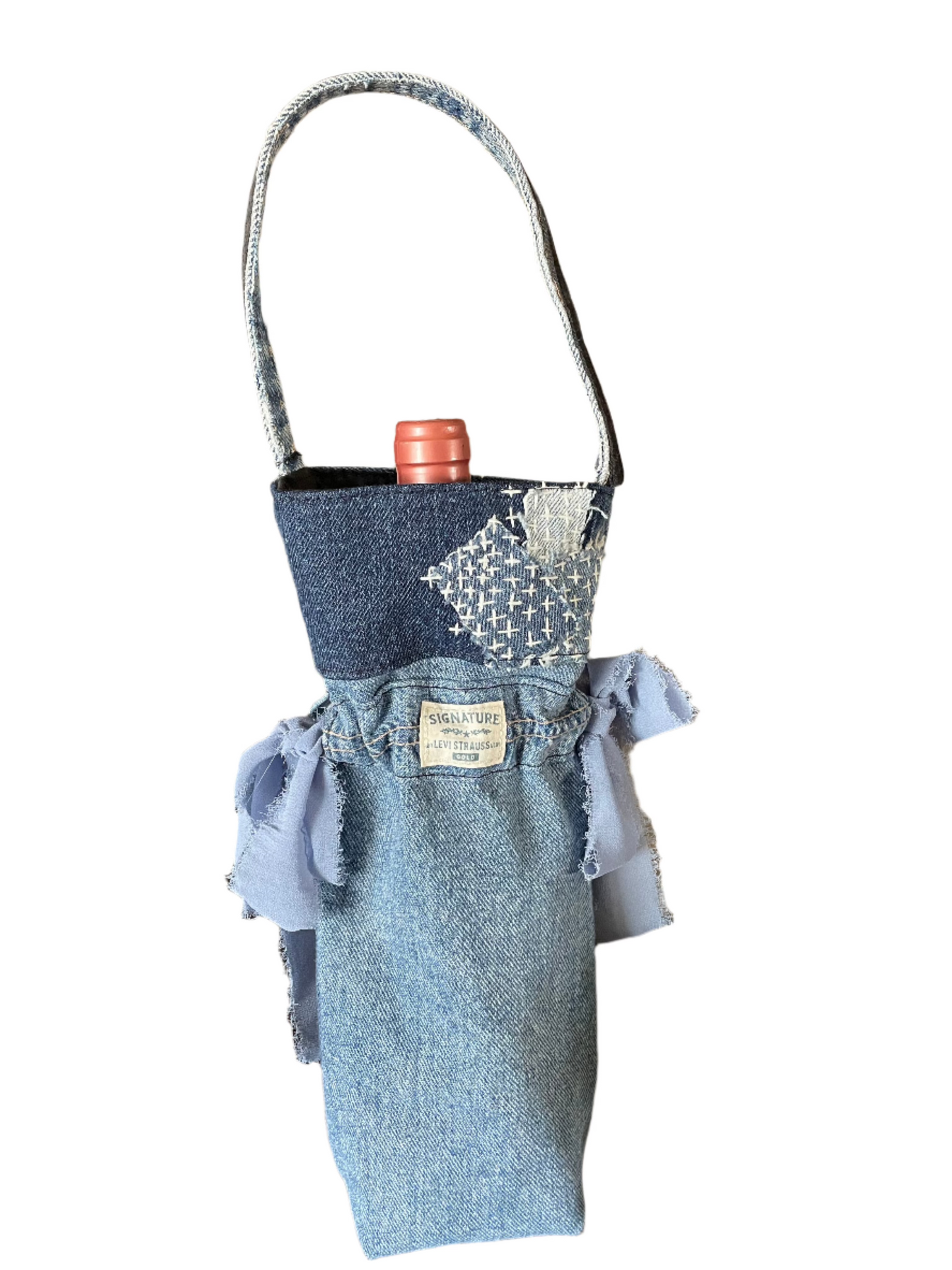 "Bow"tiful Wine Bag Artisan