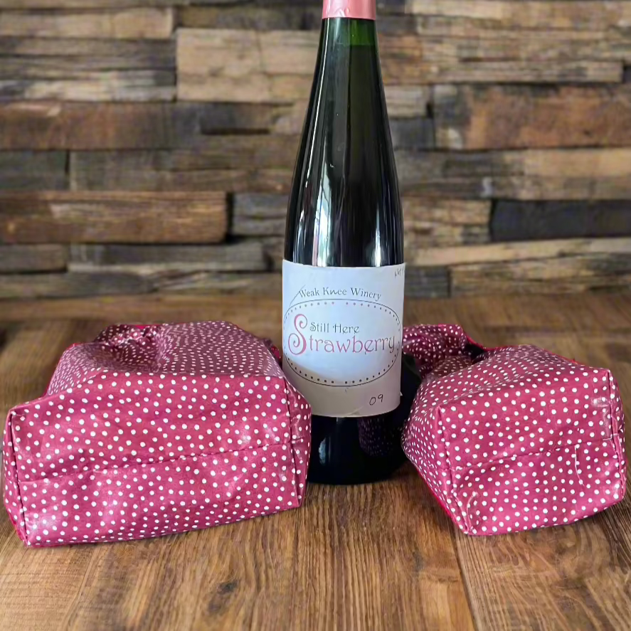 "Bow"tiful Wine Bag Large