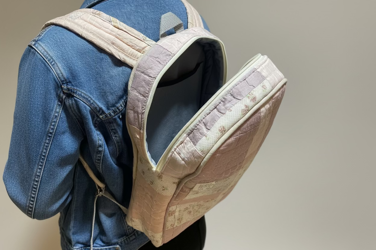 Quilted Backpack