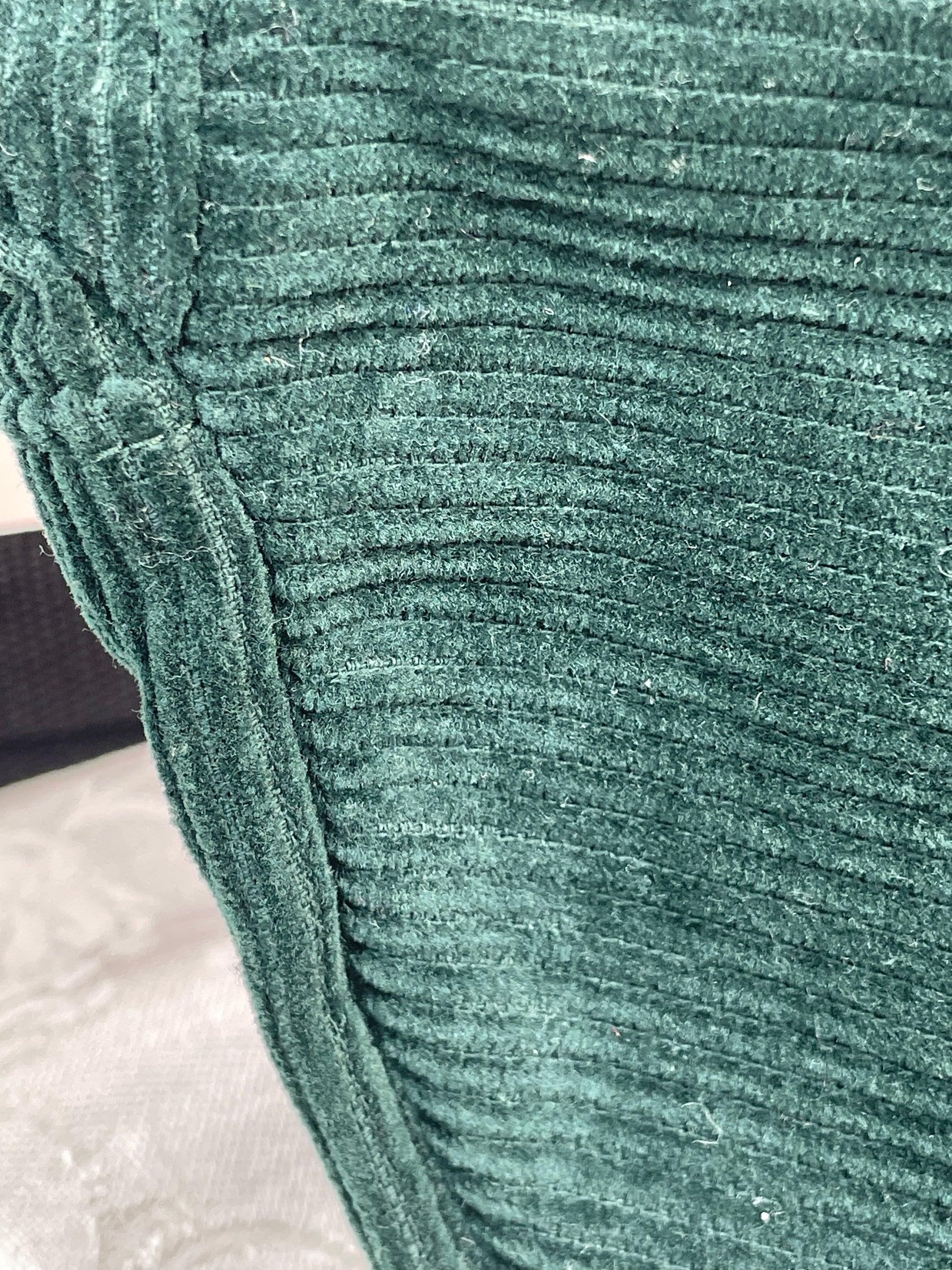 Close up look of the Emerald Green Hobo Shoulder Bag. Shows color as best I can photograph.