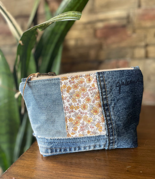 The Mended Indigo Collection #12 - Zipper Pouch