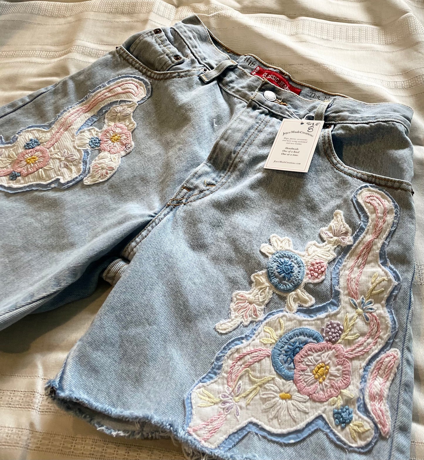 The Mended Indigo Collection #18 Jean Shorts Ladies (Levi's)