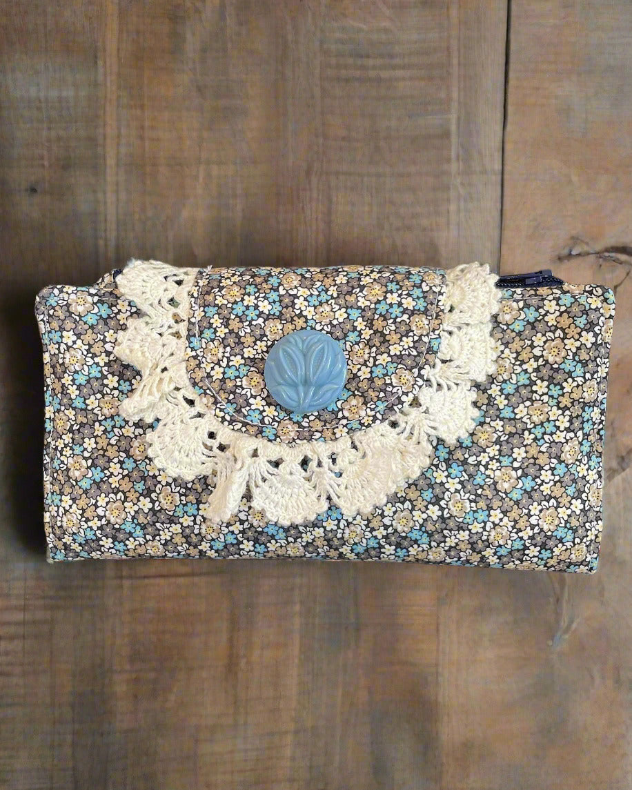 Fabric Clutch Wallet