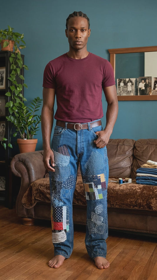 Denim Jeans (Levi's) - The Mended Indigo Collection #07 SAMPLE